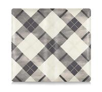 EtherSpher Nero Beige Plaids Premium Leather Toursuit auto immatricolazione e assicurazione titolare Car Essentials per ID, patente di guida, chiavi informazioni di contatto carte