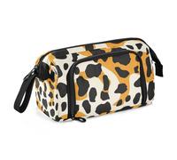 EtherSpher Nero e Oringe Astuccio Grande Capacità Cerniera Matita Caso Multifunzionale per Insegnante Scuola Media cartucheras para adolescenti