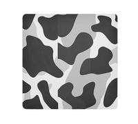 EtherSpher Nero Grigio Stampa Cosmetica Sacchetto Della Macchina Fotografica Panno Magico Portatile Trucco Organizzatore Wrap 21.7 X 21.7 Wrapper Organizer Borse Per Le Donne, nero grigio Stampa,