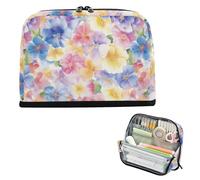 EtherSpher Nuova Zelanda Koru Bellezza Fiori Estivi Astuccio Portamatite Colorato Grande Capacità Trucco Leggero Caso Matita Titolare per Ragazzi Viaggi cartera para lapices escolares de nina