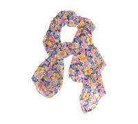 EtherSpher Nuova Zelanda Koru Bellezza Fiori Estivi Colorato Lungo scialli elegantes sciarpa testa di seta per le donne che dormono per il collo bufanda elegante para mujer
