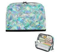 EtherSpher Olografico Shine Pattern Colorato Matita Astucci Grande Capacità Trucco Sacchetti Sacchetto Multiuso per Teen High School bolsad para herramientas