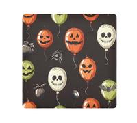 EtherSpher Palloncini con Elementi di Halloween Sacchetto Cosmetico Camera Lens Panno Autoadesivo Organizer Wrap 21.7 X 21.7 Wrapper Trucco Per Le Donne, Palloncini con elementi di Halloween,