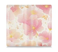 EtherSpher Peach Flowers Premium Leather Toursuit titolare della carta di immatricolazione e assicurazione auto Portafoglio Documenti per Documenti, Carte, Licenza