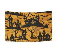 EtherSpher Photo Tales From The Crypt Hallowen decorazioni di Halloween arazzo da parete coperta per camera da letto soggiorno dormitorio decorazione 152 x 101 cm