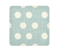 EtherSpher Pois Verde Trucco Organizzatore Bag Camera Lens Panno Magico Borsa Da Viaggio Organizzatore Wrap 21.7 X 21.7 Wrapper Trucco Per Le Donne, Pois verde, 21.7x21.7in