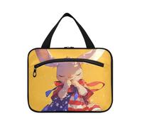 EtherSpher Pregare Wallaby 4 luglio Giorno dell'Indipendenza appeso borsa da toilette per le donne con gancio, designer pieghevole snack borsa per le donne in viaggio viaggio bolso de para mujer L