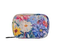 EtherSpher Primavera Fiori Girasole Colorato Borsa di pronto soccorso con Scomparti staccabili attaccabile organizzatore custodia da viaggio per borsa