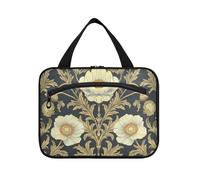 EtherSpher Retro Vintage Corn Poppy Flower Hanging bag per gli uomini che viaggiano con gancio, designer necessità trucco borsa per auto per le donne viaggio hotel bolsa para maquillaje L, retrò
