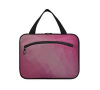 EtherSpher Rosa Gradiente appeso kit da barba borsa da viaggio con gancio, accessori di design borsa spazzola per mamma hotel estuches para maquillaje L, Gradiente rosa., Large