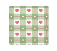 EtherSpher Rosso e Verde Valentine Love Cosmetic Bag Panno Autoadesivo Viaggio Toiletry Organizer Wrap 21.7 X 21.7 Wrapper Per Organizzazione, Rosso e verde amore di San Valentino, 21.7x21.7in