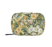 EtherSpher Sciarpa quadrata Design Art Nouveau Style borsa di pronto soccorso con scomparti staccabili riutilizzabile organizzatore portatile pillola per borsa