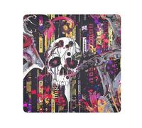EtherSpher Scythe Of Death Borsa da Viaggio Trucco Fotocamera Lente Panno Magico Autoadesivo Viaggio Make Up Organizzatore Wrap 21.7 X 21.7 Wrapper Per Organizzazione, falce della morte, 21.7x21.7in
