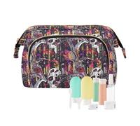 EtherSpher Scythe Of Death - Trousse per cosmetici essenziali, borsa per il trucco, portamonete da donna, per articoli da toeletta da viaggio, falce della morte, 1 size