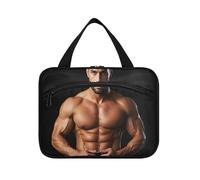 EtherSpher Spalla Muscolo Uomo appeso borsa da toilette per le donne con gancio, design multifunzionale caso per articoli da toeletta per viaggio deve backpacking bolsas para maquillaje de mujer L