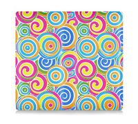 EtherSpher Spirali a righe Candy Like Colors PU Leather Car Registration & Assicurazione Card Holder veicolo Glove Box Organizer per Driver Auto Proprietari Rimorchio Moto Barca