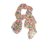 EtherSpher Stati Uniti Rose Bellezza Fiori Estivi Colorati Scialli Lunghi funky collo sciarpe per le donne per la sciarpa di Natale bufanda para mujer