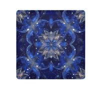 EtherSpher Stelle Glittering Royal Blue Make up Pouchs Panno Autoadesivo Viaggio Organizer Wrap 51,7 X 21,7 Wrapper Trucco Per Le Donne, Stelle scintillanti blu reale, 21.7x21.7in