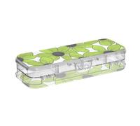 EtherSpher Susan dagli occhi neri Semplice Line Art Valentinesnes Erba Verde Progettato Scatola di Plastica Per Matite Doppio Strato Penne Scatole Caso Per Artigianato Arte Con Coperchio A Scatto