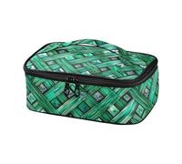 EtherSpher Texture Emerald Pattern Lusso Decorativo Termico Lunch Bag Womens Lunchbox per Campeggio Lunch Bag para nino