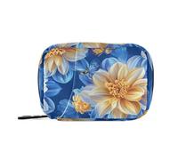 EtherSpher Unico Dahlia Blue Medicine Storage Bag con scomparti staccabili attaccabile organizzatore quotidiano pillole per borsa
