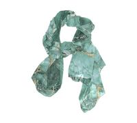 EtherSpher Verde Oro Irregolare Marmo Texture Lungo foulard essenziale vestito sciarpe per le donne per la testa bufandas para mujer para frio