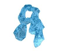 EtherSpher Vintage Solid Blue Tie-dye Art Sciarpa lunga di seta collo sciarpa di seta carino per gli uomini per la sera bufandas para mujer para frio