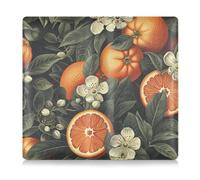 EtherSpher Yummy Grapefruit Design Orange Green PU Leather Car Registration and Assicurazione Holder Essential Car Wallet Case per documenti, carte, patente