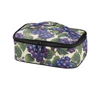 EtherSpher Yummy Uva Modello Viola Decorativo Lunch Bag per le Donne Lunch Box per Ragazzi per Viaggio loncherita para nina
