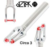 Ethic DTC Aztek Circa 3 Gabel Stunt Roller Fork 157gr SCS Argento