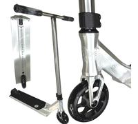 Ethic DTC Pandora L Trick Tret Scooter per Bambino Stunt H=90cm 3,4kg Argento