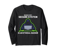 Ethical Hacker Cyber Security Design Sistema Sicuro Maglia a Manica