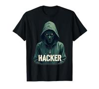 Ethical Hacker Cybersecurity Computer Science Regalo Uomini Donne Maglietta
