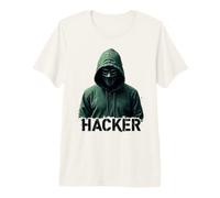 Ethical Hacker Cybersecurity Computer Science Regalo Uomini Donne Maglietta Premium