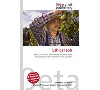 Ethical Job: Ethics, Green Job, International Aid, Non- Profit Organization, Harris Interactive, The Guardian