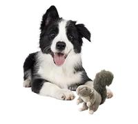 Ethical Pet, Collezione Woodland, Scoiattolo di Peluche da 24,1 cm, Pupazzo Giocattolo per Cani, Misura Grande