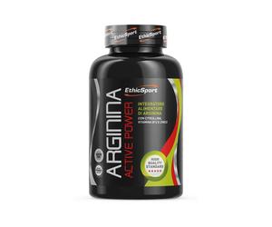 EthicSport Arginina Active Power Integratore Potenza per lo Sport, 90 Compresse