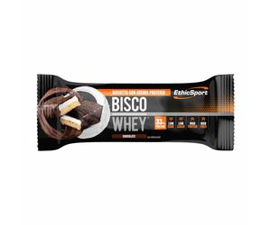 EthicSport Bisco Whey High Protein Bar Barretta Proteica Gusto Chocolate, 40g