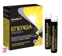 EthicSport Integratore energetico Energia Rapida+ 10 flaconcini da 25 ml