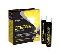 EthicSport Integratore energetico Energia Rapida+ 10 flaconcini da 25 ml