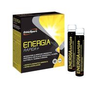 EthicSport Energia Rapida+, Integratore energetico, 10pz x 25ml