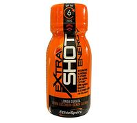 EthicSport Extra Shot Energy – Integratore con vitamine, taurina, caffeina e guaranà – 60 ml