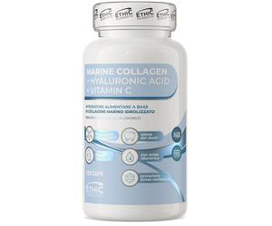 EthicSport MARINE COLLAGEN+HYALURONIC ACID+VITAMIN C 120 CAPSULE