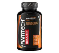 EthicSport Ramtech BCAA 2:1:1 Integratore per il Recupero, 120 capsule
