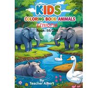 Ethiopian Animal Adventures: A Coloring Journey: Explore and Color the Vibrant Wildlife of Ethiopia - Perfect for Kids Ages 3-6