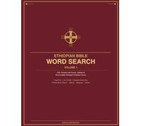 Ethiopian Bible Word Search Vol. 1: 100+ Puzzles Featuring Scripture from the Book of Enoch, Jubilees & Ethiopian Canon - Large Print: Explore the ... Canon Through Engaging Word Search Puzzles