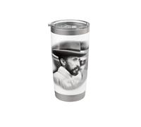 Ethiopian Emperor young Haile Selassie Face Rasta Bicchiere termico in acciaio inox doppia parete