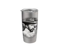 Ethiopian Emperor young Haile Selassie Face Rasta Bicchiere termico in acciaio inox doppia parete