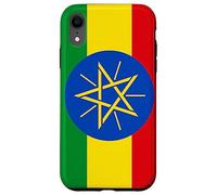 Ethiopian Patriotism Inspired Flag of Ethiopia Design Custodia per iPhone XR
