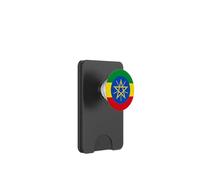Ethiopian Patriotism Inspired Flag of Ethiopia Design PopSockets PopWallet per MagSafe